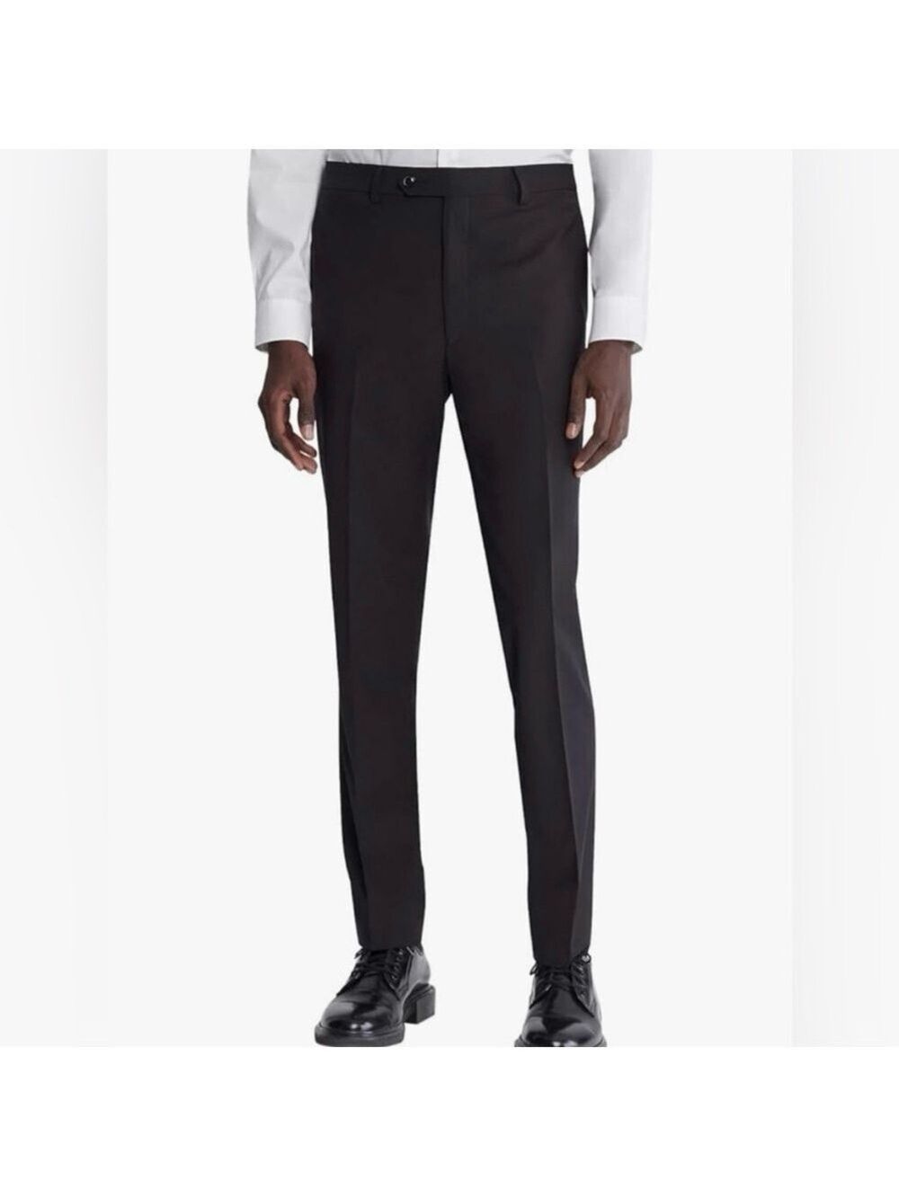 Calvin Klein Men's Slim Fit Dress Suit Pants in Black - NWT
